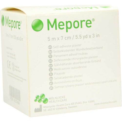 Mepore Wundverband unsteril 7 cmx5 m - 1
