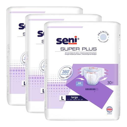 Seni Super Plus Inkontinenzslip L - 1