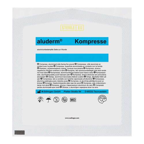 ALUDERM Kompressen 10x15 cm - 1