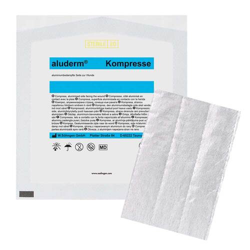 ALUDERM Kompressen 10x15 cm - 2