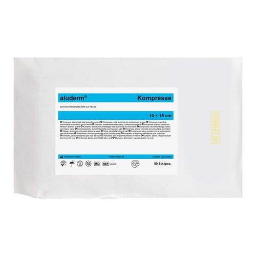 ALUDERM Kompressen 10x15 cm - 1