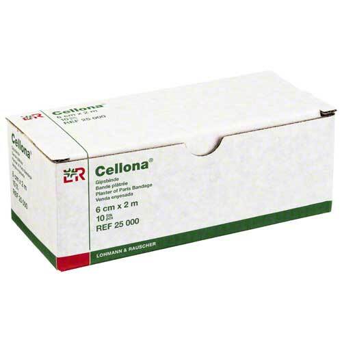 Cellona Gipsbinden 6 cmx2 m - 1