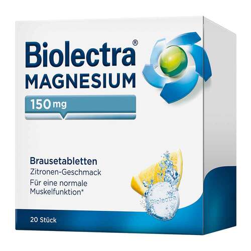 Biolectra Magnesium 150 mg Zitrone Brausetabletten - 1