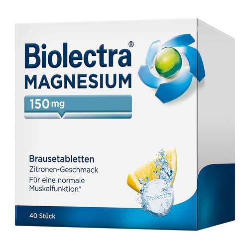 Biolectra Magnesium 150 mg Zitrone Brausetabletten - 1