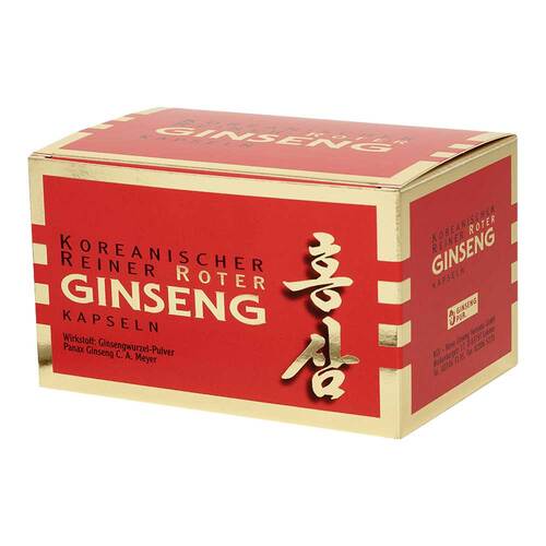 Koreanischer Reiner Roter Ginseng 300 mg Kapseln - 1