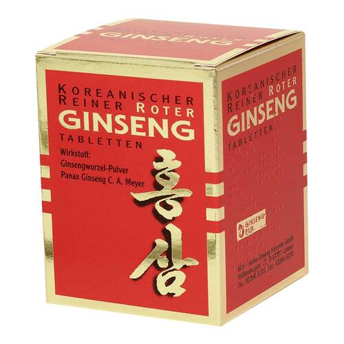 Koreanischer Reiner Roter Ginseng 300 mg Tabletten - 1