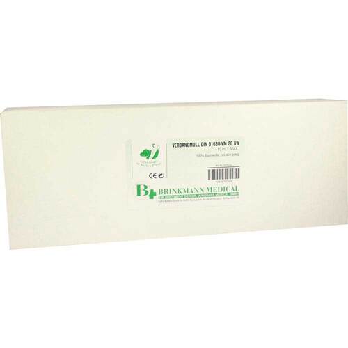 Verbandmull 10 cmx10 m zickzack - 1