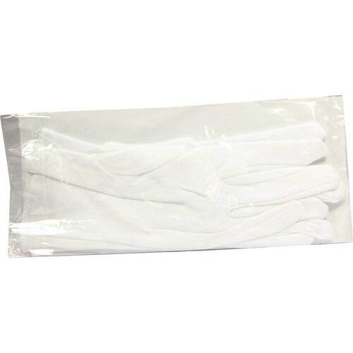 Handschuhe Zwirn BW Gr&ouml;&szlig;e 12 wei&szlig; - 1