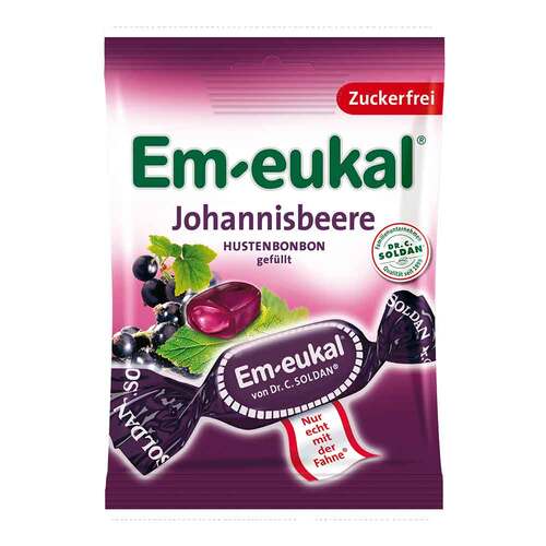 EM-Eukal Bonbons Johannisbeere gef&uuml;llt zuckerfei - 1