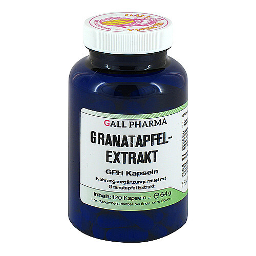 Granatapfel Extrakt Gph Kapseln - 1