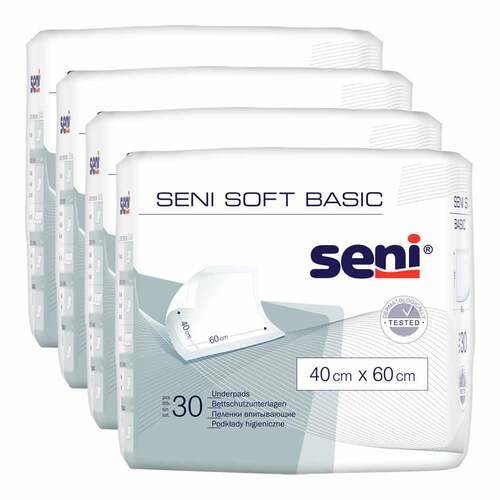 SENI Soft Basic Bettschutzunterlage 40x60 cm - 1