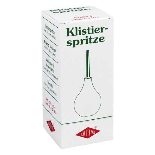 Klistierspritze Gr&ouml;&szlig;e 3 birnf.mit Kan&uuml;le115 g - 1