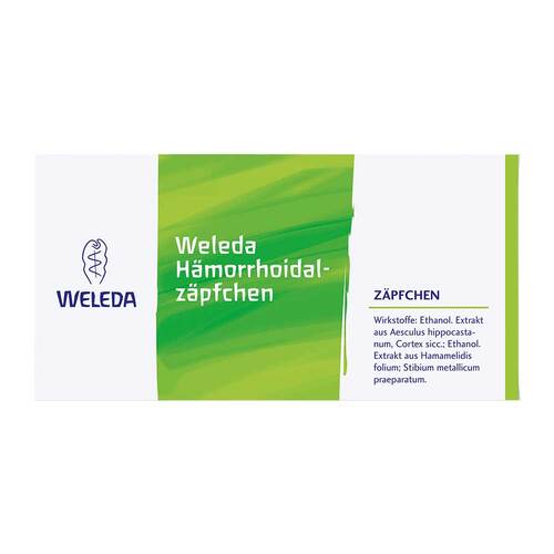 Weleda H&auml;morrhoidal Z&auml;pfchen - 1