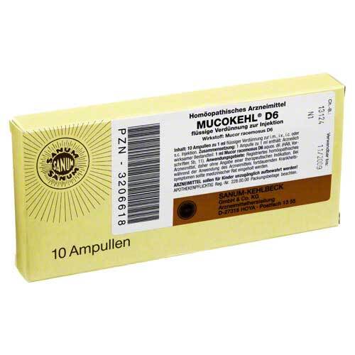 MUCOKEHL D 6 Ampullen - 1