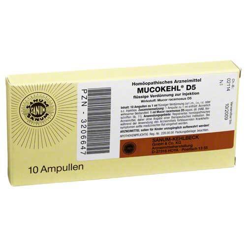 MUCOKEHL D 5 Ampullen - 1