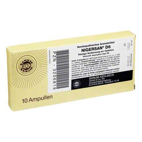 NIGERSAN D 6 Ampullen - 1