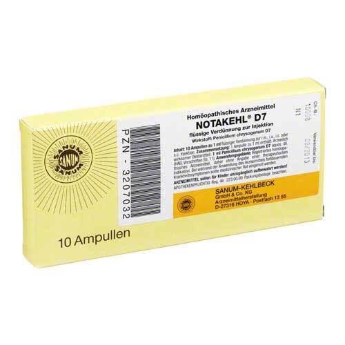 NOTAKEHL D 7 Ampullen - 1