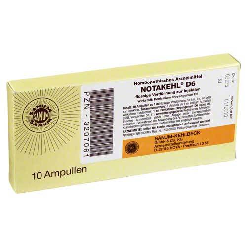 NOTAKEHL D 6 Ampullen - 1