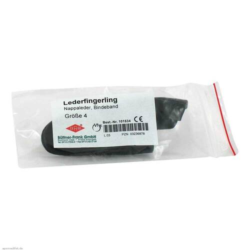 Fingerling Leder Gr&ouml;&szlig;e 4 Bindeband - 1