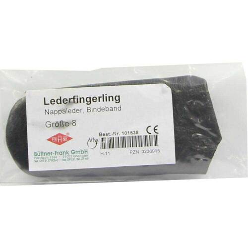 Fingerling Leder Gr&ouml;&szlig;e 8 Bindeband - 1