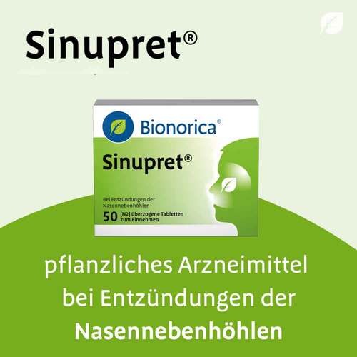 Sinupret &uuml;berzogene Tabletten - 2
