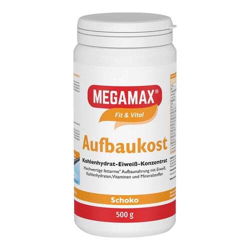 Megamax Aufbaukost Schoko Pulver - 1