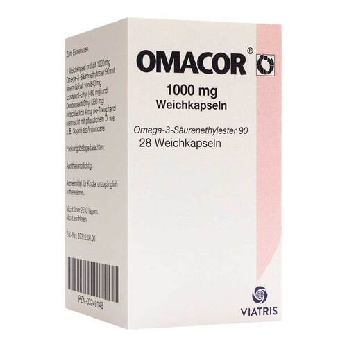 Omacor 1.000 mg Weichkapseln - 1