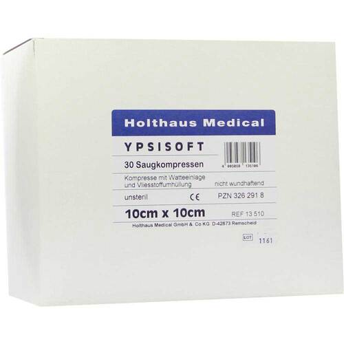 Saugkompressen Ypsisoft unsteril 10x10 cm - 1
