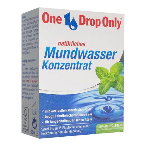 ONE DROP Only nat&uuml;rl.Mundwasser Konzentrat - 1