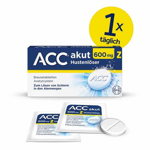 Acc akut 600 Z Hustenl&ouml;ser Brausetabletten - 2
