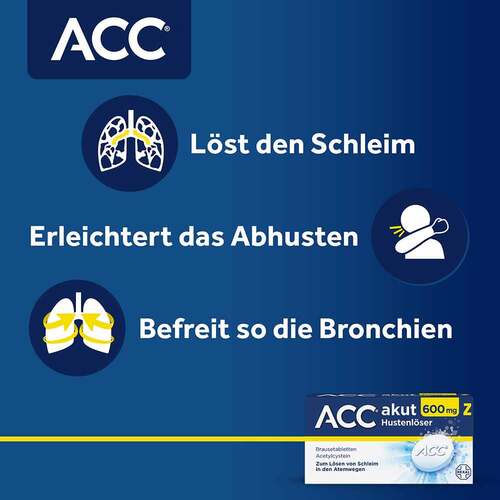 Acc akut 600 Z Hustenl&ouml;ser Brausetabletten - 4