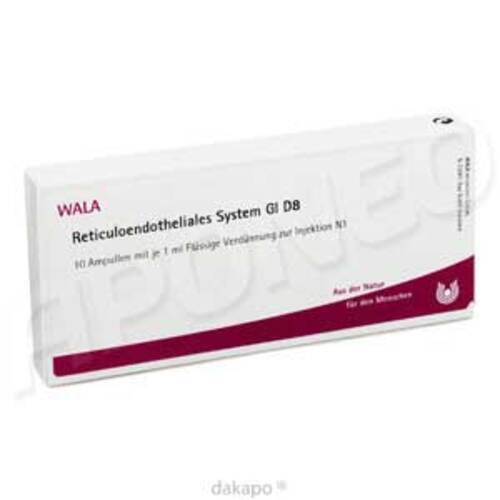 RETICULOENDOTHELIALES System GL D 8 Ampullen - 1