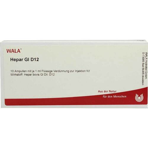 HEPAR GL D 12 Ampullen - 1