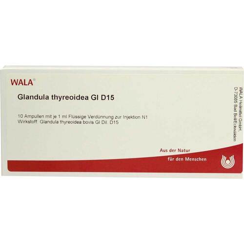GLANDULA THYREOIDEA GL D 15 Ampullen - 1