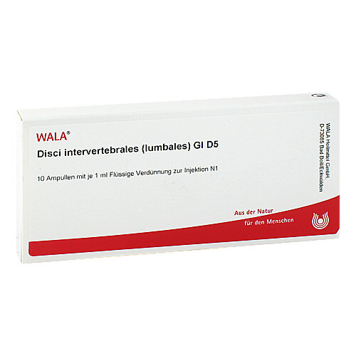 DISCI intervertebrales lumbales GL D 5 Ampullen - 1