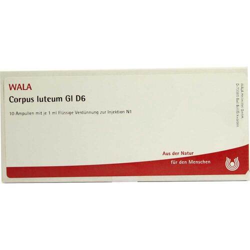 CORPUS LUTEUM GL D 6 Ampullen - 1