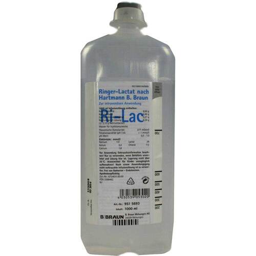 Ringer Lactat n.Hartm.B.Braun Ecoflasche Plus Infusionsl&ouml;sung  - 1