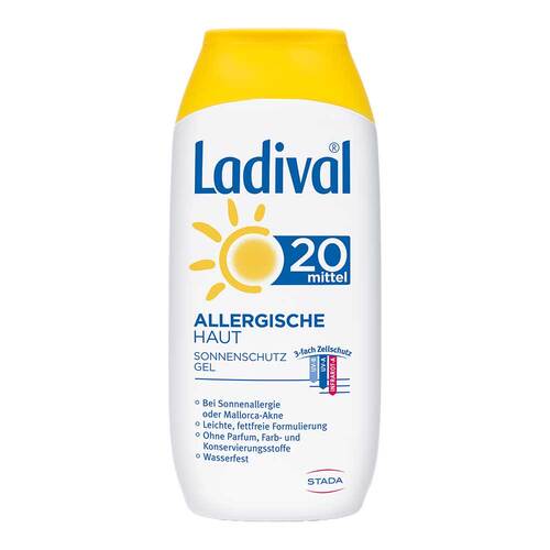 LADIVAL allergische Haut Gel LSF 20 - 1