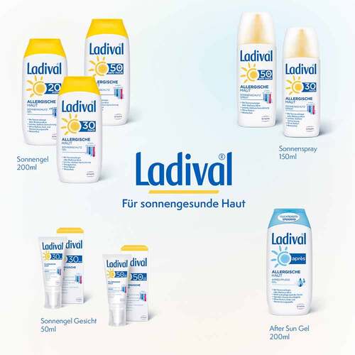 LADIVAL allergische Haut Gel LSF 20 - 7