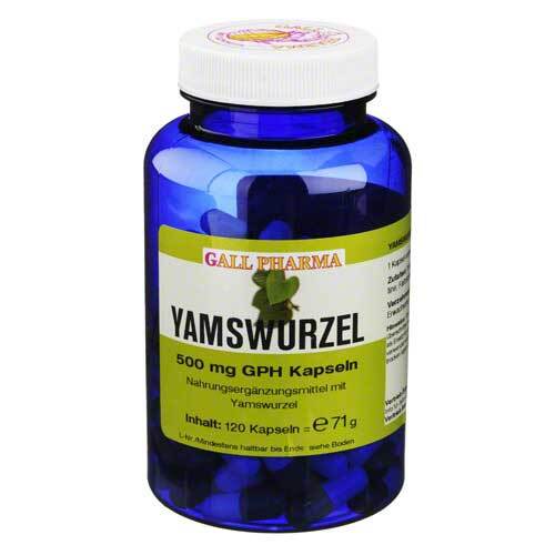 YAMSWURZEL 500 mg GPH Kapseln - 1