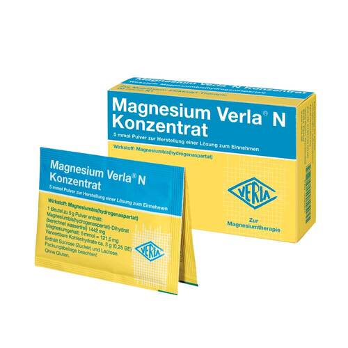 Magnesium Verla N Konzentrat Pulver zur H.e.L.zum Einnehmen  - 1