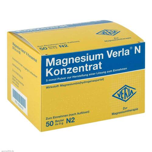 Magnesium Verla N Konzentrat Pulver zur H.e.L.zum Einnehmen  - 1