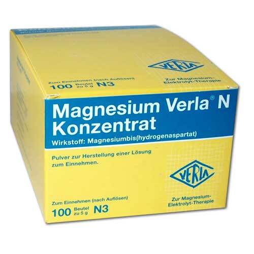 Magnesium Verla N Konzentrat Pulver zur H.e.L.zum Einnehmen  - 1