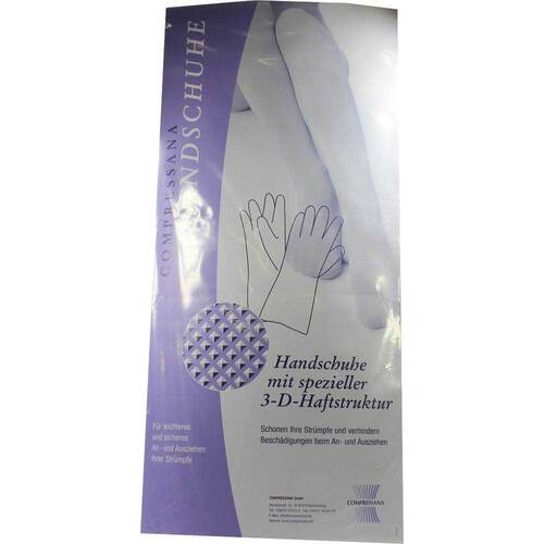 Compressana Gummihandschuhe Gr&ouml;&szlig;e 2 farbig - 1