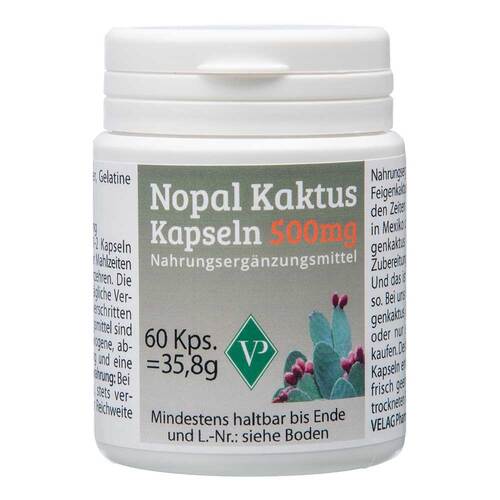 NOPAL Kaktus 500 mg Kapseln - 1