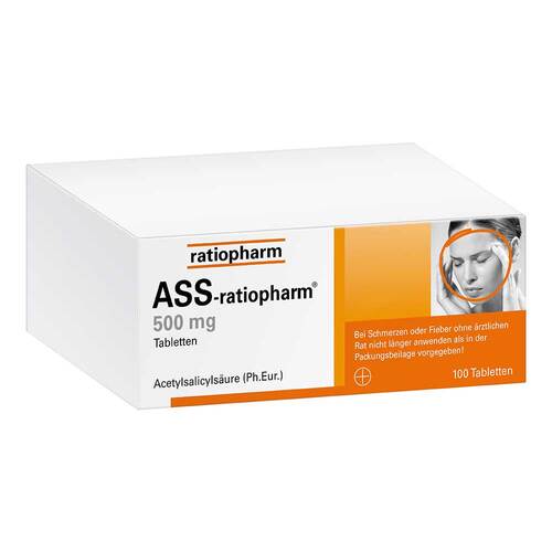 Ass-ratiopharm 500 mg Tabletten - 1