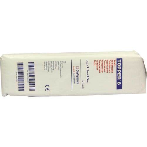 Topper 8 Kompresse 7,5x7,5 cm unsteril - 1