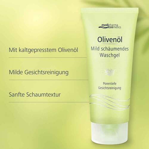 Oliven&ouml;l Mild sch&auml;umendes Waschgel - 3