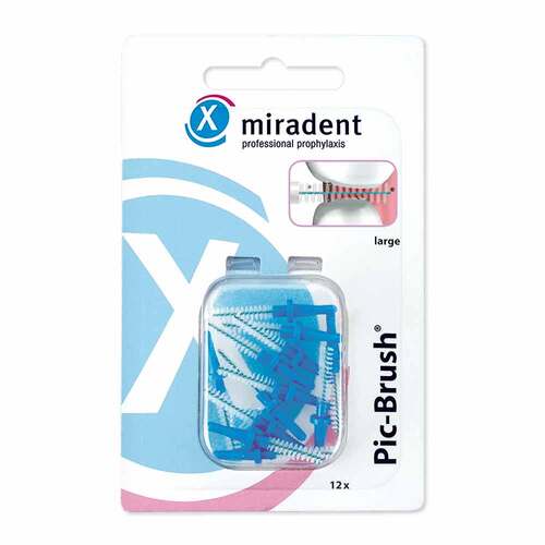 MIRADENT Interd.Pic-Brush Ersatzb.large blau - 1