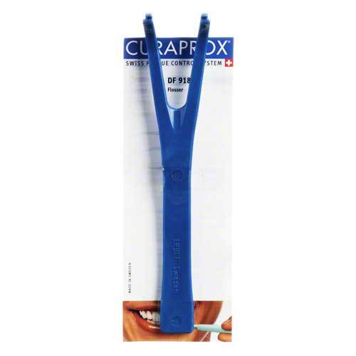 Curaprox Flosser 918 Zahnseidenspanner und Halter - 1